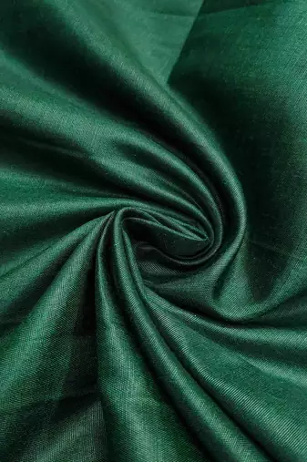 dark green viscose banarasi handwork unstitched dress material