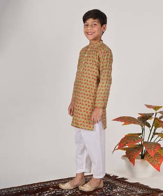 Green moss kurta set 1