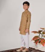 Green moss kurta set