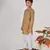 Green moss kurta set