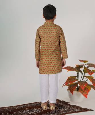 Green moss kurta set 4