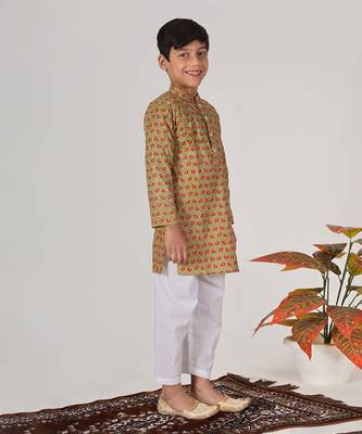 Green moss kurta set 5