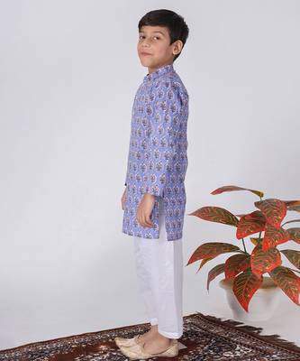Lavender kurta set 5
