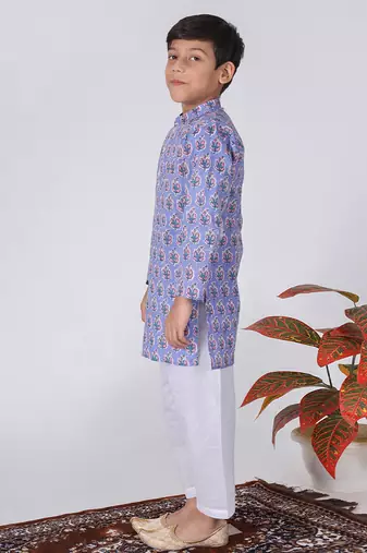 Lavender kurta set