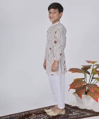 Brown clay kurta set 5