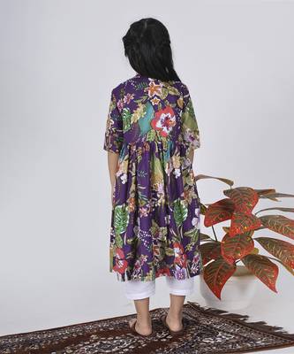 Purple grape kurta set 4