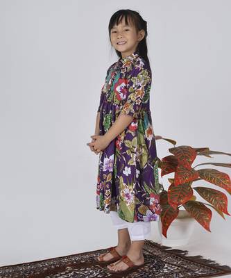 Purple grape kurta set 5