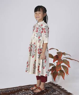 White coconut kurta set 5