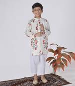 White salt kurta set