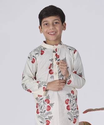 White salt kurta set 2