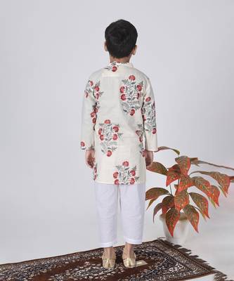 White salt kurta set 4