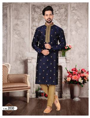 Silk doupin cheekoo mens kurtas churidar 1