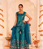 Kamal Sharara and Kurti Set