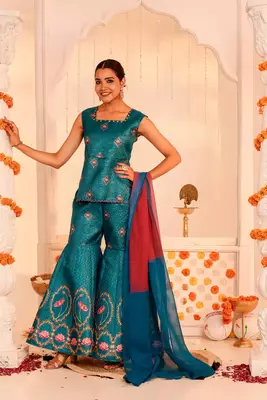 Kamal Sharara and Kurti Set 3