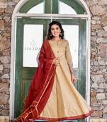 sands & mahogany bias cut empire anarkali set