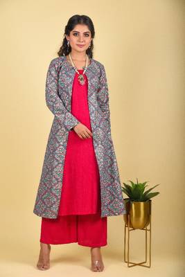 Multi-color tailored jacket dress Set 1
