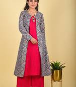 Multi-color tailored jacket dress Set