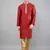 Woven Design Kurta Set - Maroon