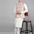 Festival Kurta Sets With Nehru Jacket - Cream