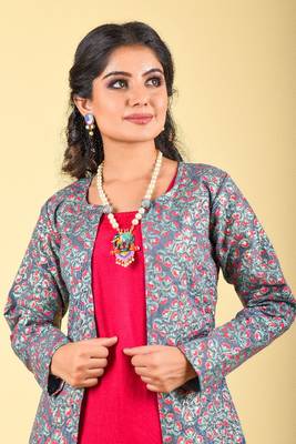Multi-color tailored jacket dress Set 5