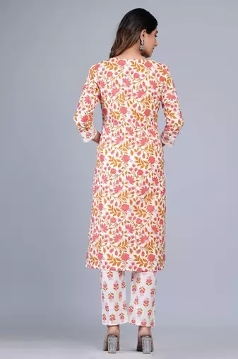 Multicolor cotton printed kurti