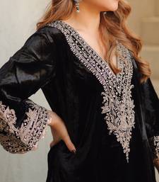 Rasha - long a-line chauga with salwar