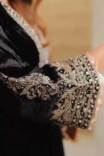 Rasha - long a-line chauga with salwar