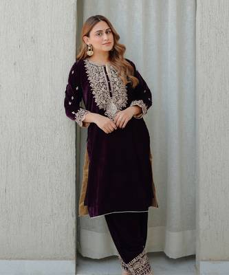 Naima - short kurta with salwar 1