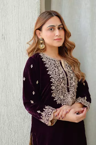 Naima - short kurta with salwar