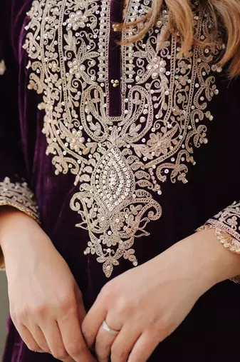 Naima - short kurta with salwar