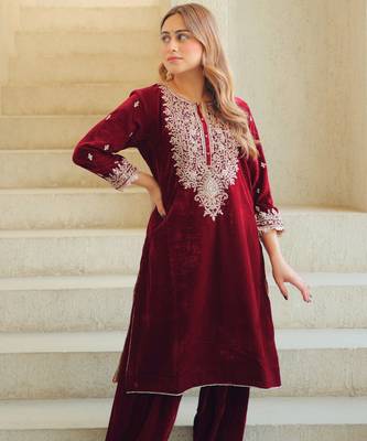 Naima - short kurta with salwar 1