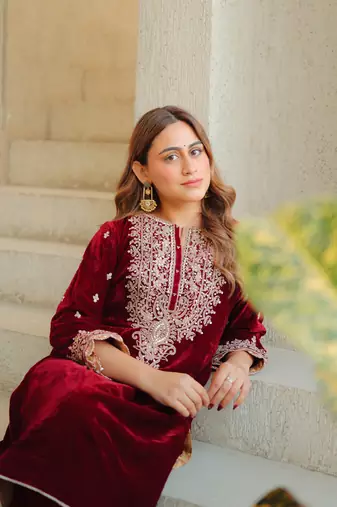 Naima - short kurta with salwar