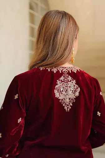 Naima - short kurta with salwar