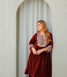 Nisreen - short kalidaar chauga with salwar