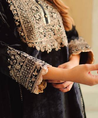 Nisreen - short kalidaar chauga with salwar 2
