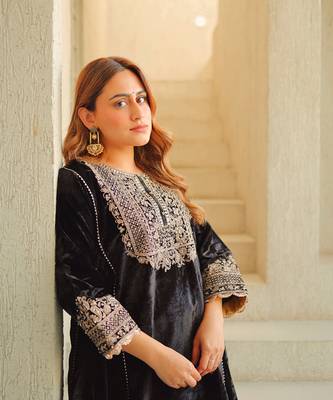 Nisreen - short kalidaar chauga with salwar 3