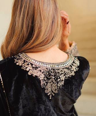 Nisreen - short kalidaar chauga with salwar 4