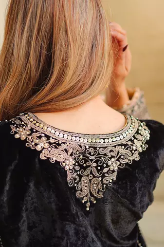 Nisreen - short kalidaar chauga with salwar