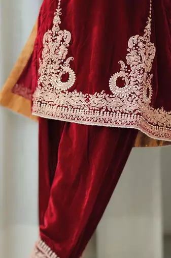 Ayat - short kurta with salwar