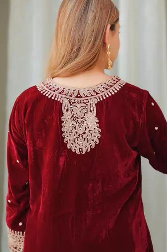 Ayat - short kurta with salwar