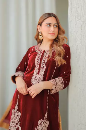 Ayat - short kurta with salwar