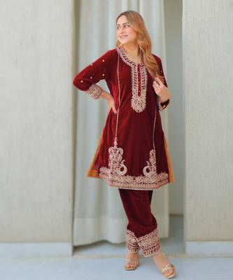 Ayat - short kurta with salwar 1