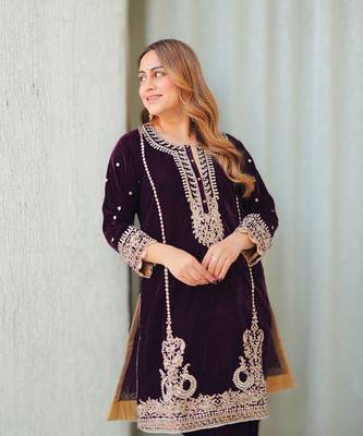 Ayat - short kurta with salwar 2