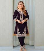 Ayat - short kurta with salwar