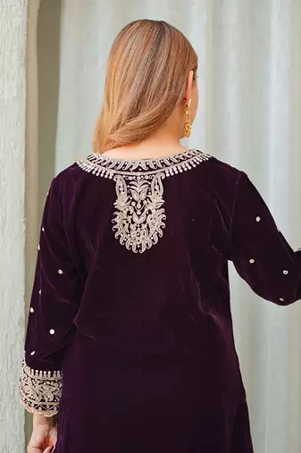 Ayat - short kurta with salwar
