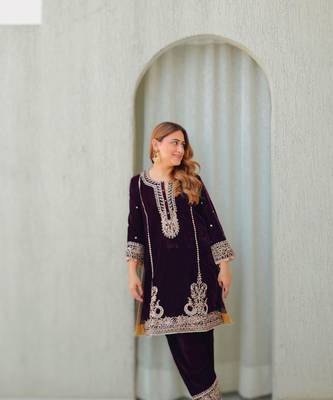 Ayat - short kurta with salwar 5
