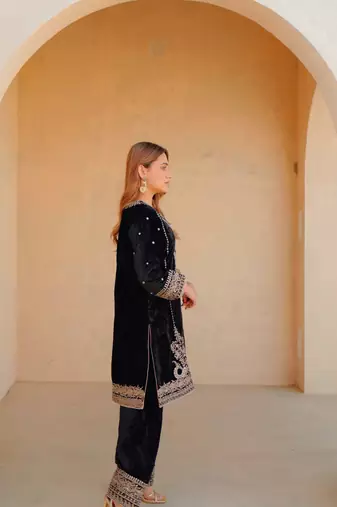 Ayat - short kurta with salwar