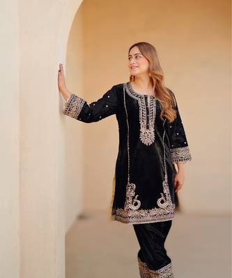 Ayat - short kurta with salwar 1