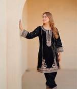 Ayat - short kurta with salwar