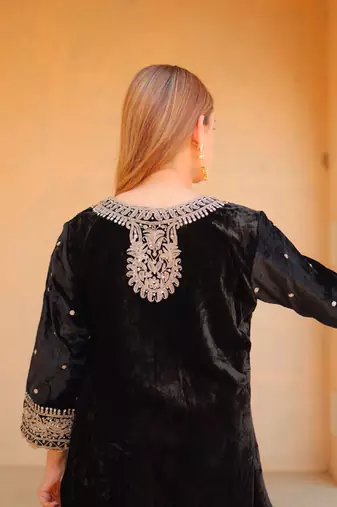 Ayat - short kurta with salwar